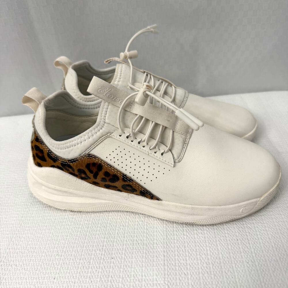 Clove Shoes Women’s Size 7.5 Classic Nursing Limited Edition White Leopard